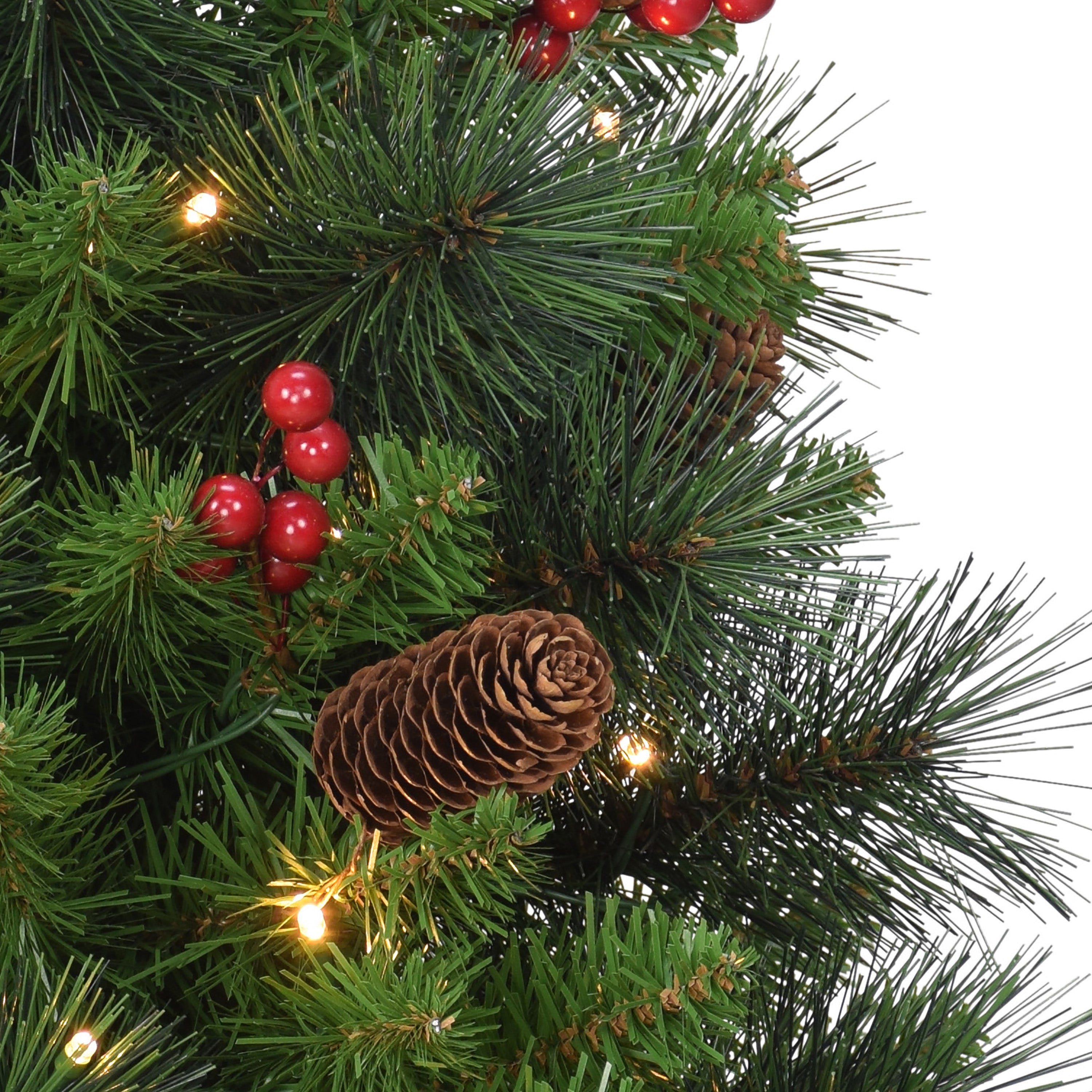 2ft Pre-Lit Table Top Christmas Tree